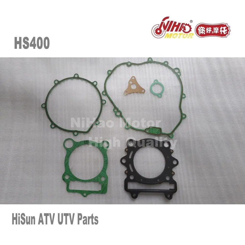 Cena HS 06 HS400 komplet uszczelek części Hisun HS185MQ 400cc HS 400 kuźnia taktyka ATV UTV Quad silnik zapasowy do Coleman dla cub cadet