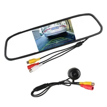 Universal Auto Rückfahrkamera 120 Grad Winkel Rückfahrkamera mit 4,3 “Tft LCD Monitor Einparkhilfe