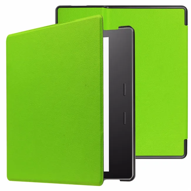 Чехол для Kindle Oasis 3 чехол для Kindle Oasis 2+ стилус+ пленка для экрана - Цвет: green