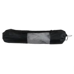 Портативный Коврик для йоги, пилатеса нейлоновая сумка сетки центр регулируемый ремень для переноски для хранения Сумка-тележка для