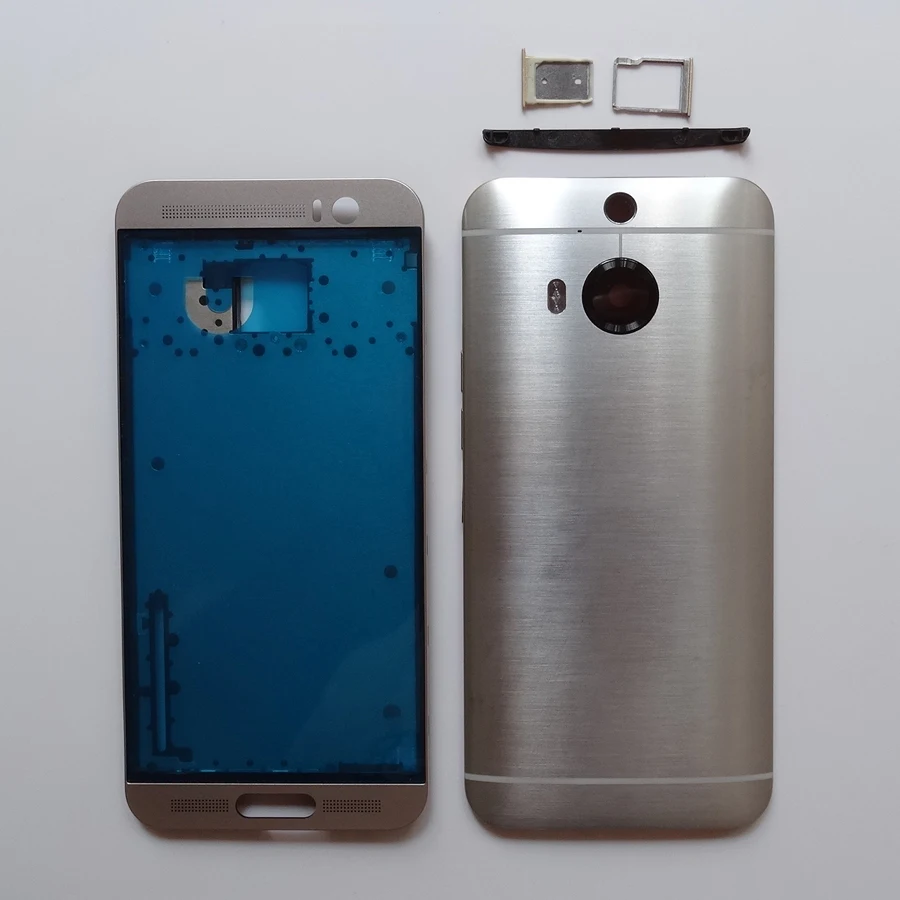 Для htc One M9 Plus M9+ средняя рамка ЖК передняя рамка Корпус+ Крышка батарейного отсека чехол+ Sim/SD лоток с кнопками