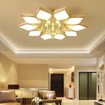 

White Acrylic Modern LED Chandelier For Bedroom Living Room LED Lustres Large Ceiling Chandelier Lighting Fixtures AC85-260V