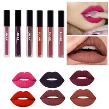 Водонепроницаемый стойкий не стойкий блеск для губ матовая помада аксессуары для макияжа Макияж красочные Maquiagem для леди девушки красоты