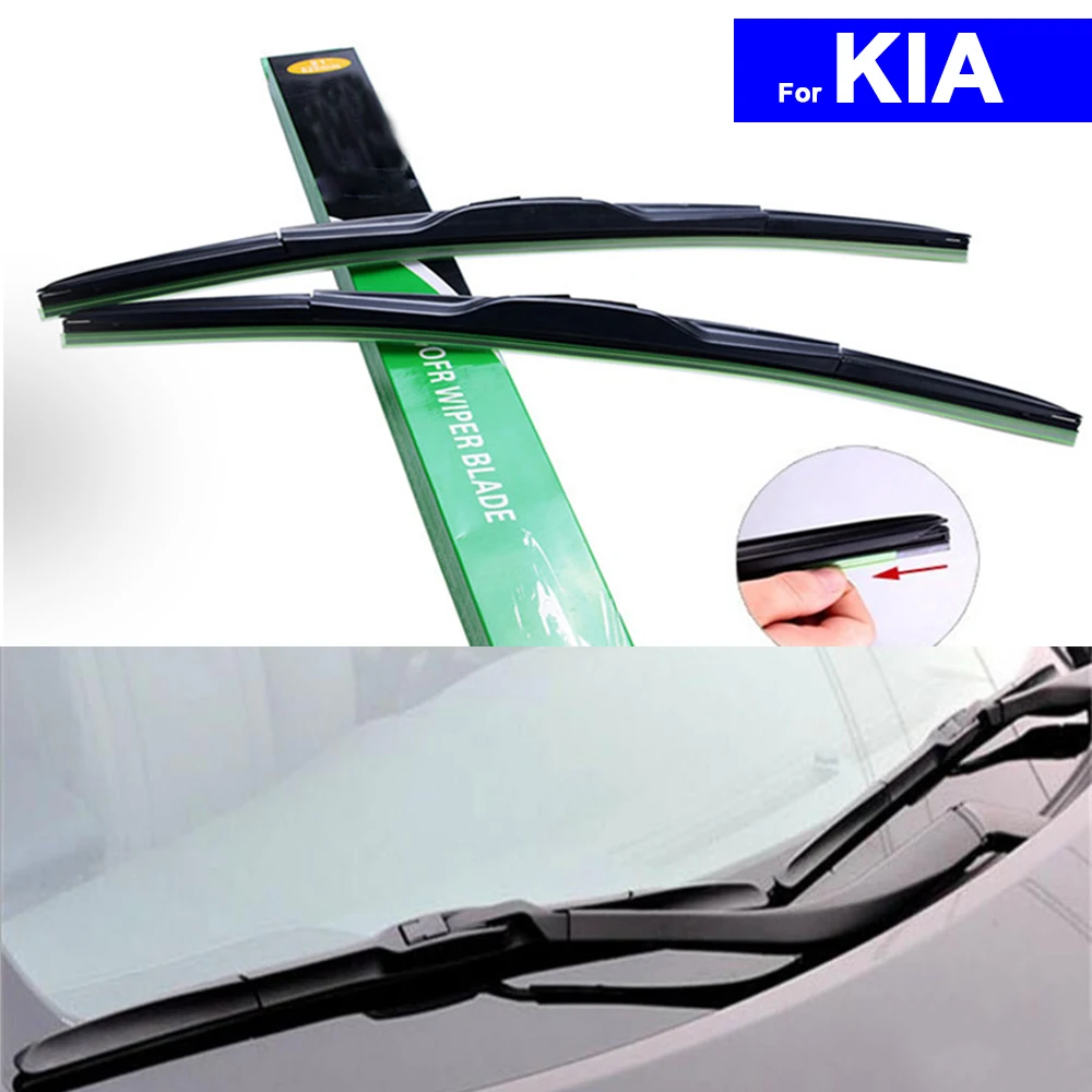 Щетки стеклоочистителя U типа автомобильные передние стеклоочистители forKia K2 K3 K4