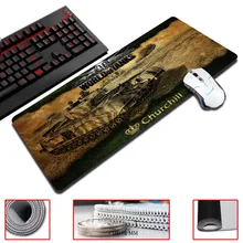 MaiYaCa 30×60/70/80/90cm Size Gaming Mouse Pads The World of Tanks Ultimate Natural Rubber Gamer Game Computer Desk Pad