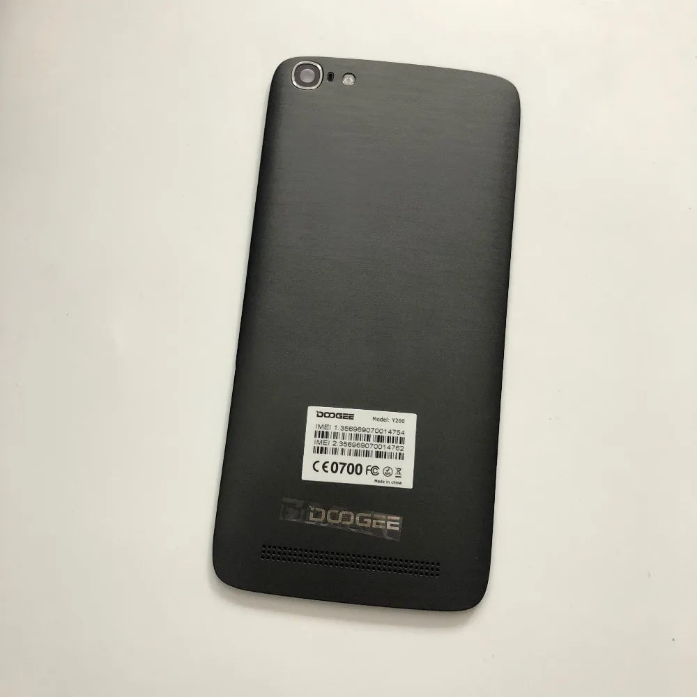 

Used Battery Case Cover Back Shell + Camera Glass Lens For DOOGEE Y200 MTK6735 Quad Core Smartphone 5.5inch HD 1280x720