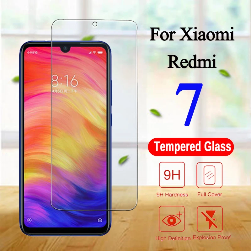 

safety glass for Xiaomi redmi Note 7pro film saver tempered redmy 7 on xiomi note 7 pro ksiomi protective glas screenprotector