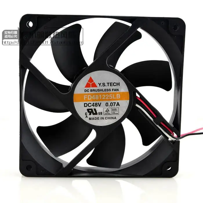 

Original FD481225LB 12025 0.07A DC48V mute 120X120X25MM