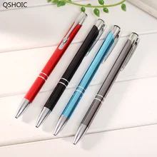 Горячая Распродажа 0,5 мм металлическая алюминиевая рекламная шариковая ручка