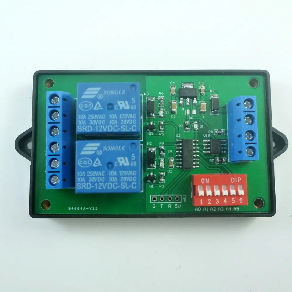 General Purpose Relays Relays Electrical Equipment & Supplies Modbus RTU & AT command 2 CH RS485
