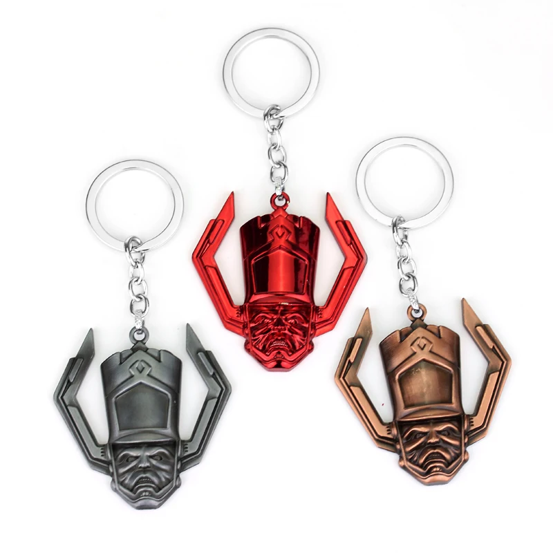 

MF0286 Super hero Superhero Marvel Guardians of the Galaxy character Keychain DC Comic Alien Mask Keychain Movie Jewelry