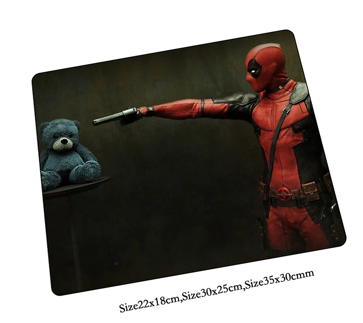 Deadpool коврик для мыши 300x250x3 мм игровой коврик для мыши HD принт коврик для геймера Новый arrivalHigh qualitygame компьютерный стол padmouse игровые коврики