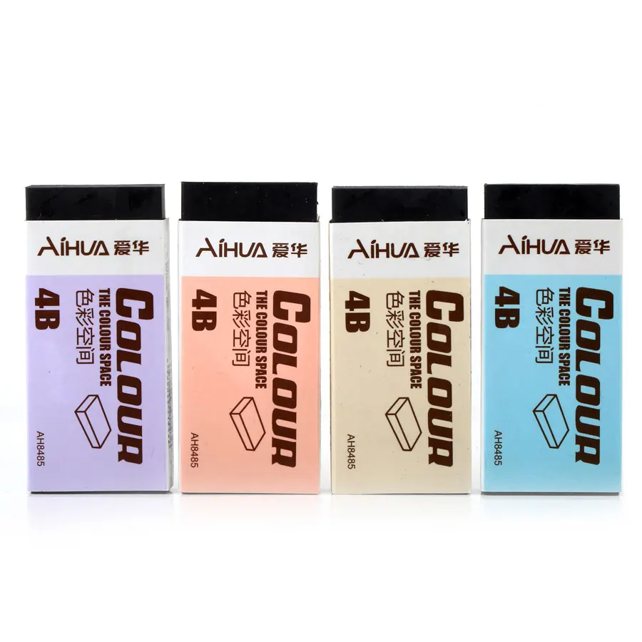 

Rubber 4B Pencil Eraser Art Sketch Painting Dedicated Student Stationery Eraser Random Color 1PCS