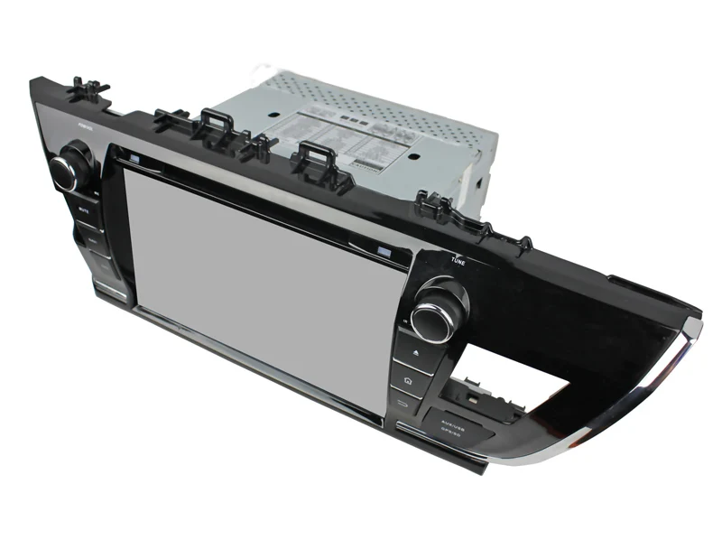 Clearance 9" two din android 9.0 car radio gps for toyota corolla left driving 2014 2015 2016 with gps navigation built in wifi audio 2