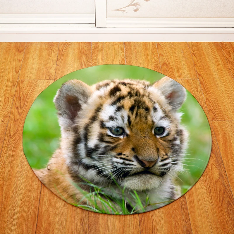 Круглый коврик Tiger Детская игровая палатка для тренажерного зала коврики спальни