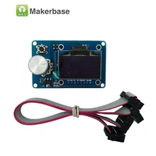 Мкс 12864 oled дисплей 1.3 дюймов умный контроллер reprap ramps1.4 мини oled экран oled 3d принтер экрана 1.3 точек жк-экран kart
