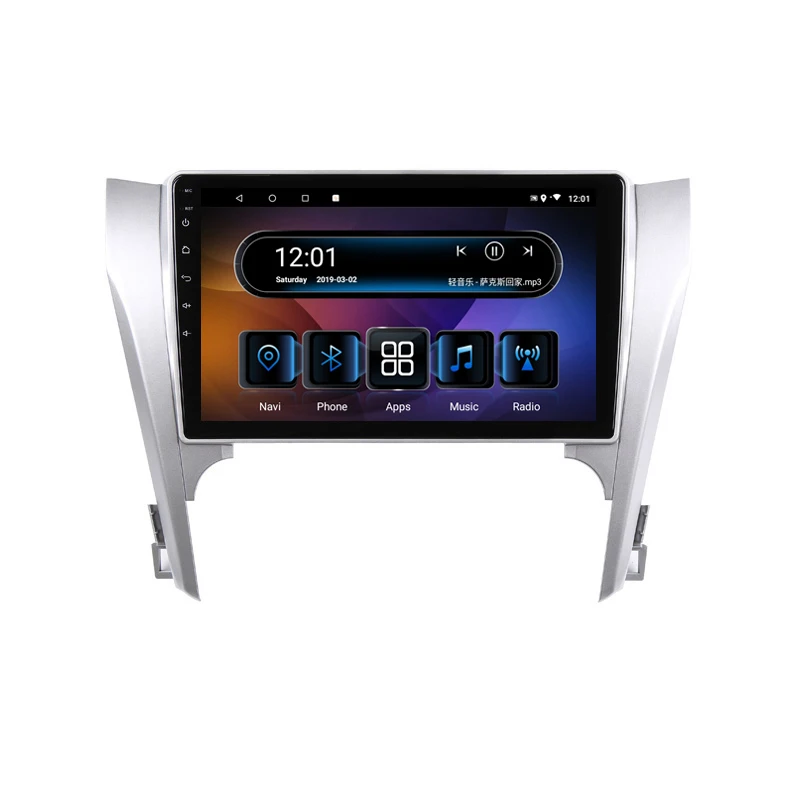 Top 10.1" 4G RAM 8 Cores Android Car DVD GPS Navigation For Toyota camry 2012 2013 2014  audio stereo car radio headunit bluetooth 18