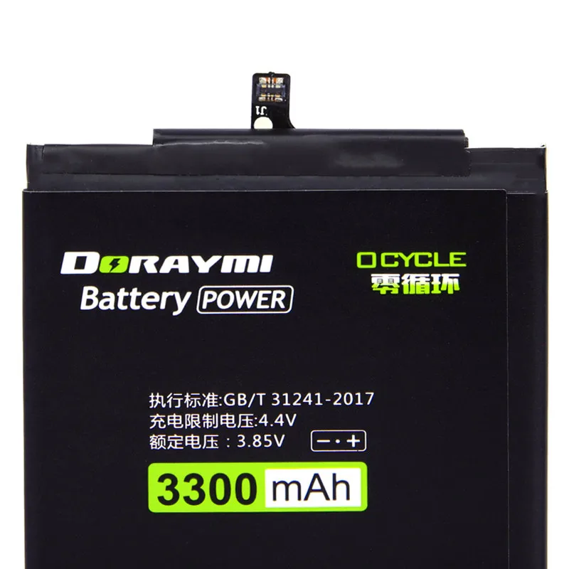 DORAYMI аккумулятор BN37 3300 мАч для Xiaomi Redmi6 Redmi 6 Hongm 6A аккумуляторные батареи для телефонов литиевая батарея+ Инструменты