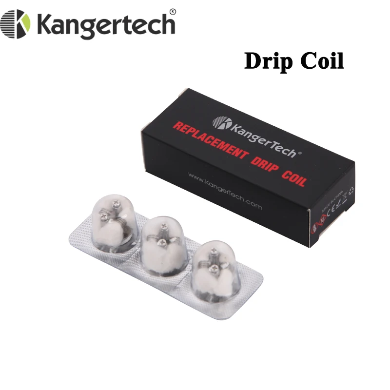 Сменная капельная катушка Kanger 3 шт./лот 0 2 Ом органический хлопок насадка для