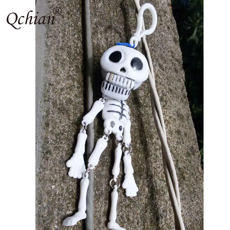 

Skeleton Skull Tooth Gear Mobile Car Backpack Decoration Pendant Halloween Props Keychain Beautiful Gift For Kids