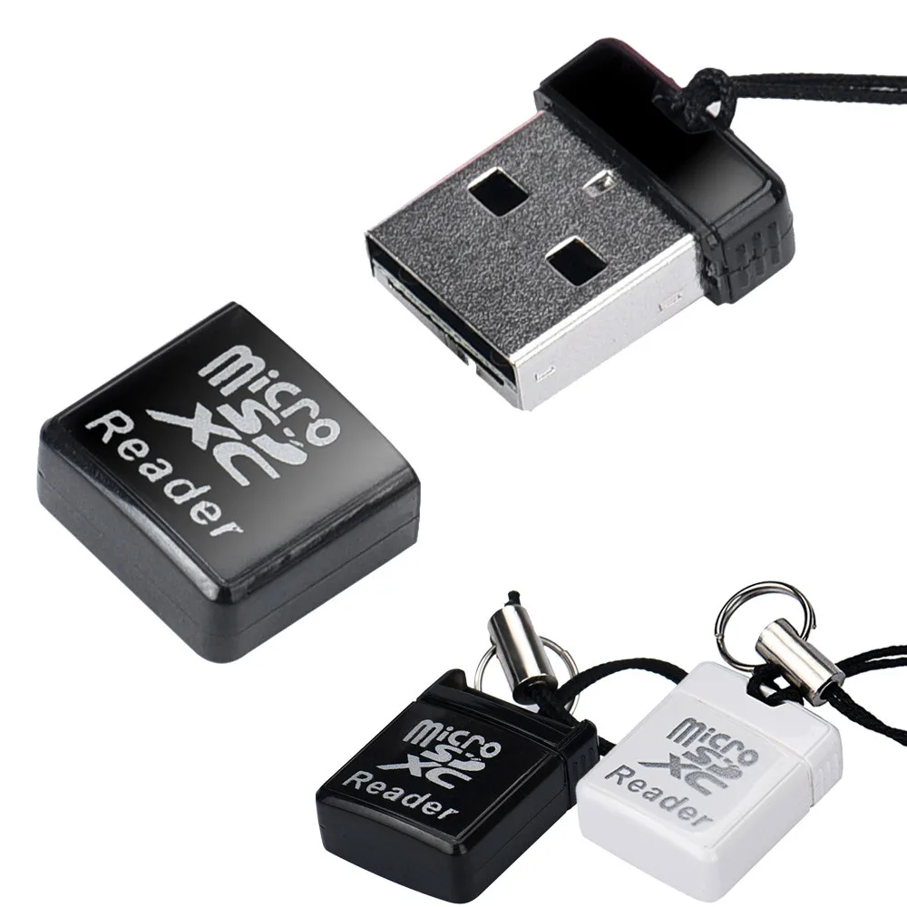 E5 надежная мощность через USB порт мини Супер скорость USB 2,0 Micro SD/SDXC TF кардридер адаптер