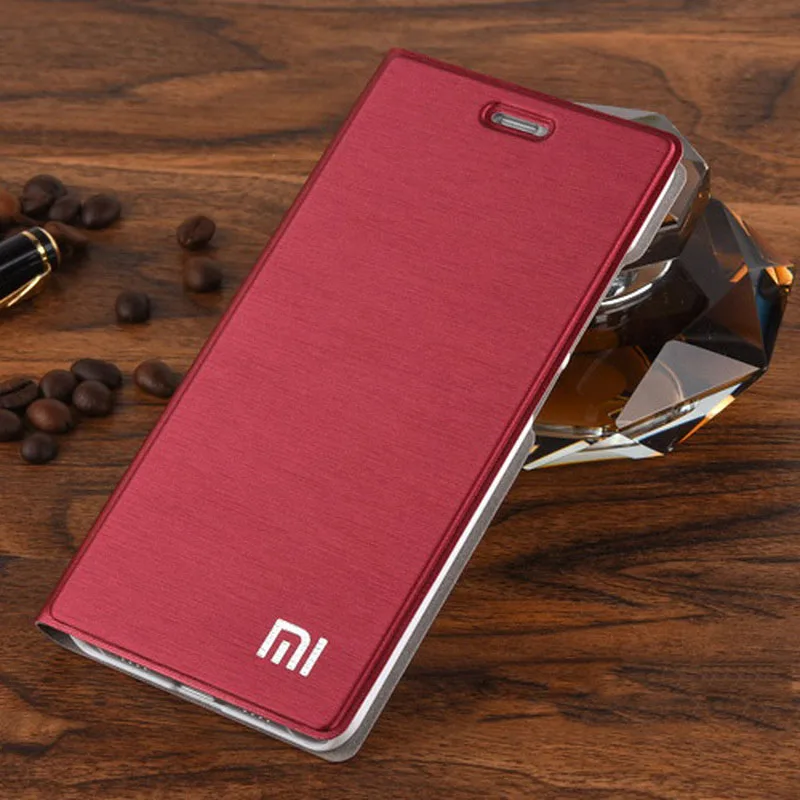 Новое поступление! Чехол для Xiaomi Redmi Note 5 роскошный тонкий стильный кожаный чехол