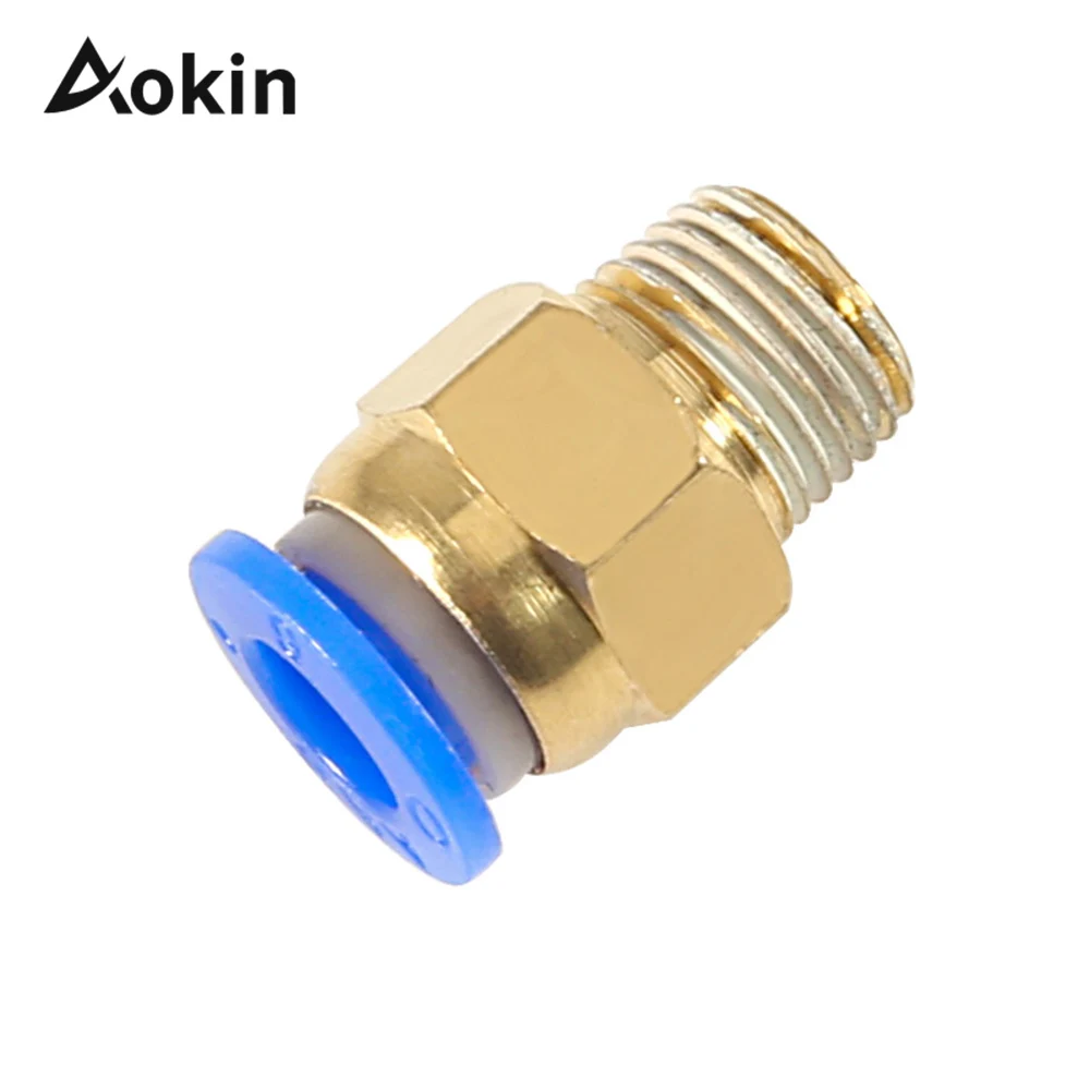 5 قطعة/الوحدة 3d طابعة الهوائية موصلات Pc4-01 1.75 مللي متر أو Pc6-01 3.0 مللي متر Ptfe أنبوب سريعة المقرنة ، j-رئيس تركيبات Hotend صالح
