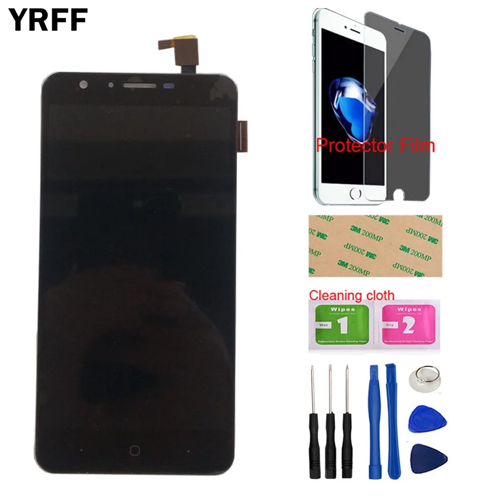 ЖК дисплей YRFF 5 дюйма 1280x720 сенсорный экран Для DOOGEE Y6 Y6C дигитайзер панель