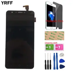 YRFF 5,5 "1280x720 ЖК-дисплей Дисплей Сенсорный экран Для DOOGEE Y6 Y6C ЖК-дисплей Дисплей Сенсорный экран планшета Панель инструменты протектор фильм