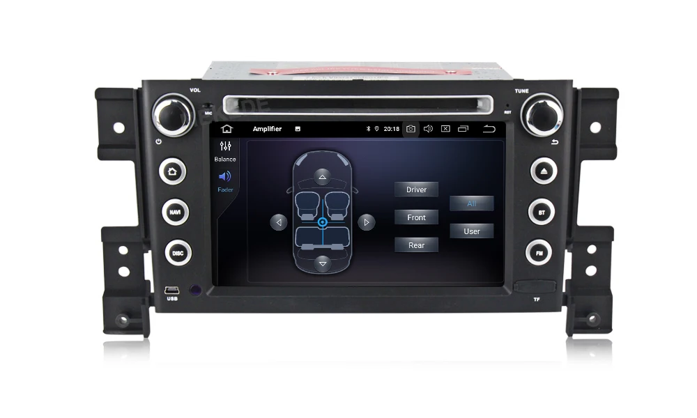 HD 2DIN DSP ips Android 9,0 4G Автомобильный gps 2 DIN dvd-плеер для SUZUKI GRAND VITARA 2007-2013 gps Радио стерео экран навигация