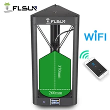 2018 Pre-assembly FLSUN-QQ 3d Printer Auto Level Touch Screen Wifi Support Large Size 260*260*370mm HotBed Resume Power Failure