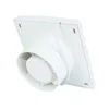 Extracteur d'air pour fenêtre murale, 4 pouces, ventilateur de plafond silencieux, 220V 110V, pour toilettes, peignoir, cuisine, hotte, ventilateur domestique ► Photo 3/6