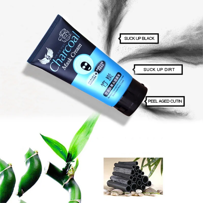 Blackhead Peel Mask Black head Terminal Bamboo Charcoal Remove Cream