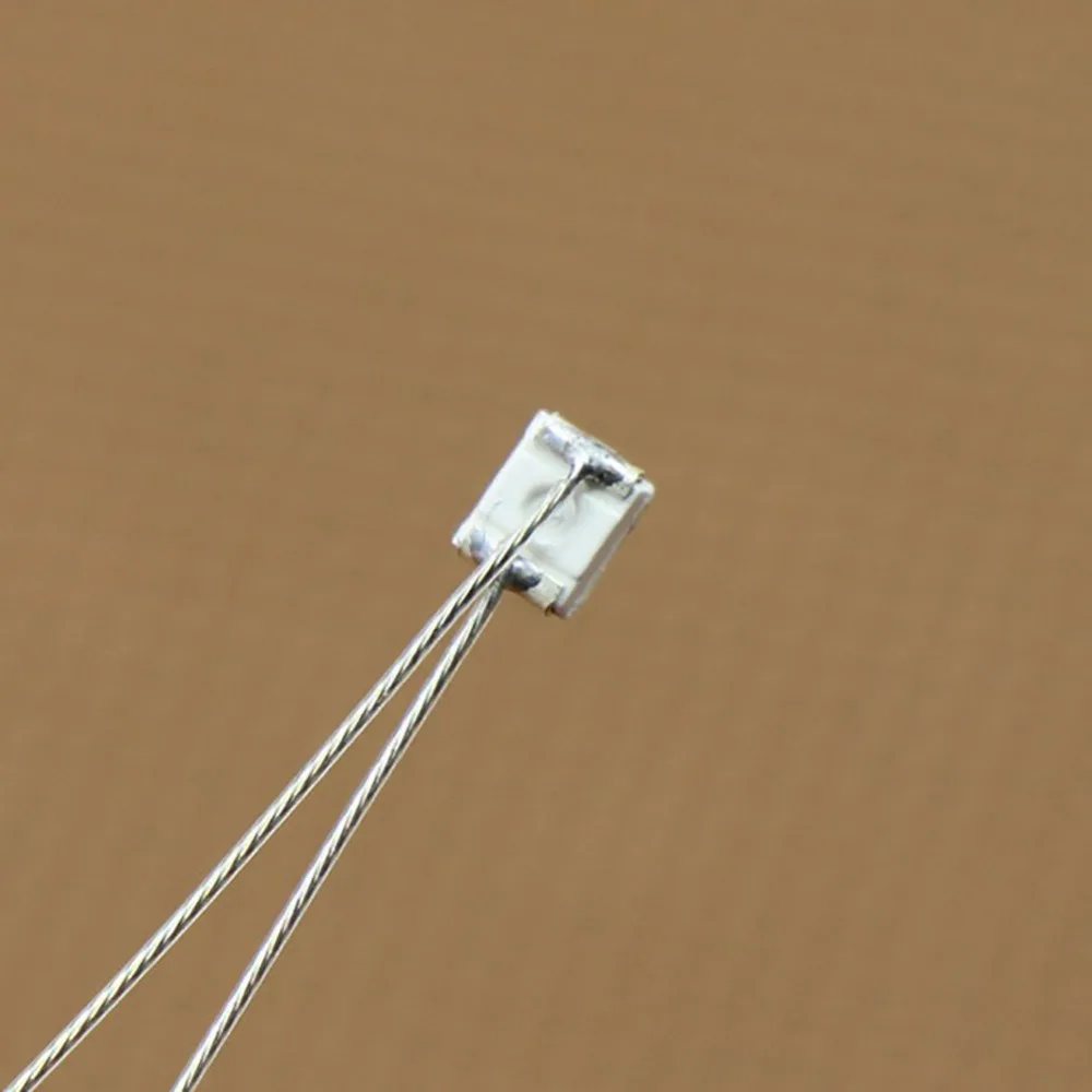 T3528WM 20pcs SMD LED 3528 Pre-wired micro litz PTFE Wire Warm White 3V Light with Free Resistor 5