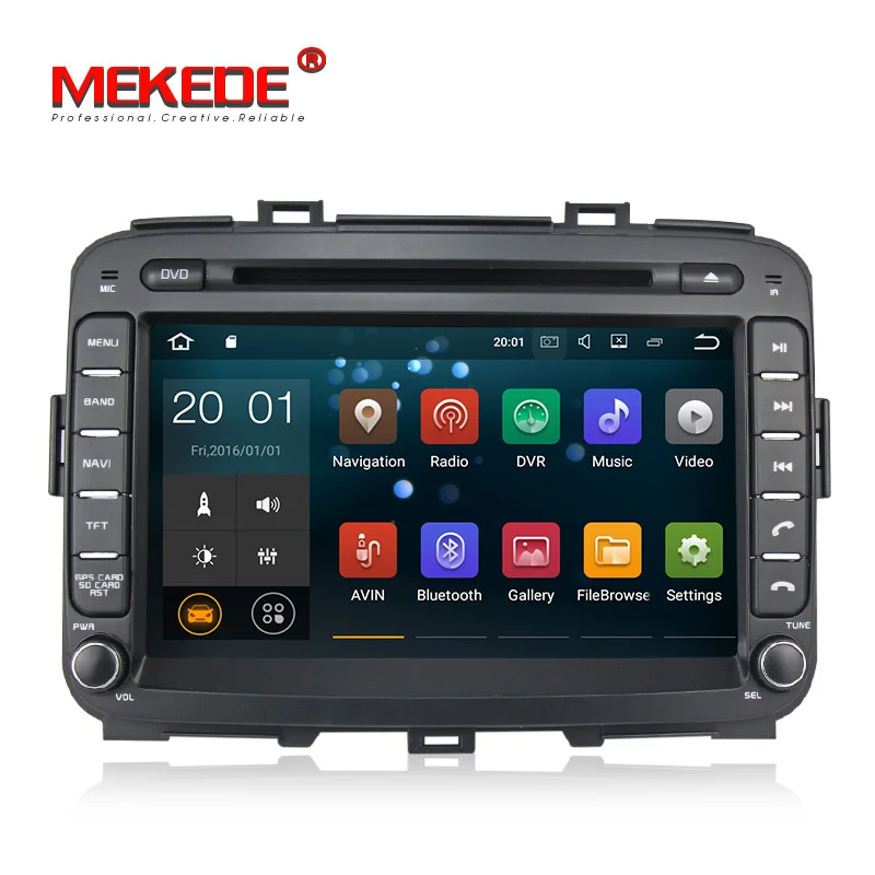 

car multimedia player PX3 Android 7.1 2din Car dvd radio gps navigation player for kia Carens Rondo 2013-2017 with WIFI BT 3G