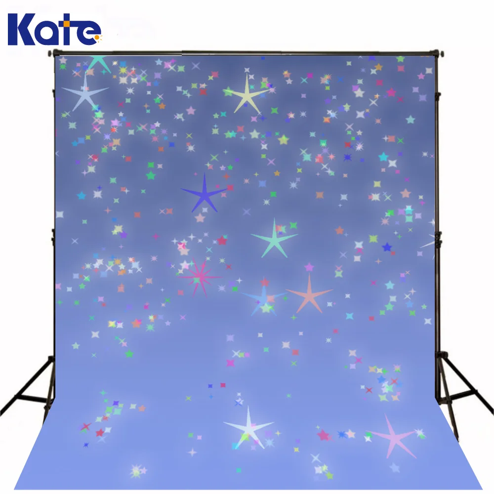 

Kate Digital Printing Photography Backdrops Lavender Five-pointed star Background for Children Backdrops For Photography