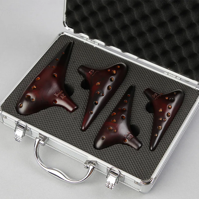 Чехол для телефона SevenAngel с 12 отверстиями высокого качества Ocarina 4 шт./компл. Флейта