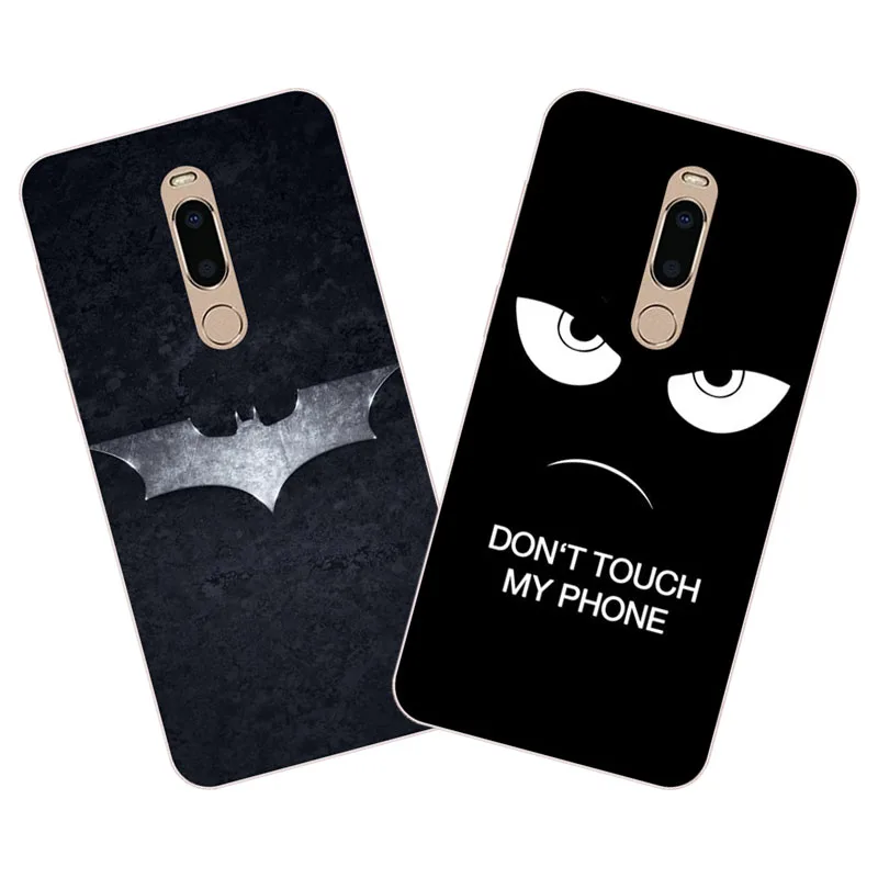 meizu m6t Case,Silicon Black bats cartoon Painting Soft TPU Back Cover for meizu m6t protect cases shell meizu m6t Case,Silicon Black bats cartoon Painting Soft TPU Back Cover for meizu m6t protect cases shell