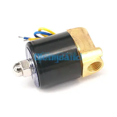 2W 025 08 N/C 1/4 &quotBSP 12VAC 24VAC/DC 110VAC 220VAC 2 ходовой газ вода пневматический электрический