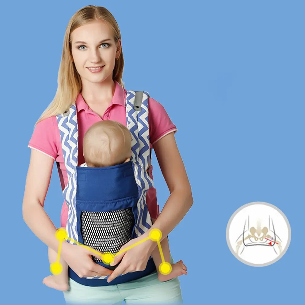 

OUTAD Baby Carrier Front Carry Portabebes Manduca Ergonomic Design for 4-6 Months Baby Infant Newborn Adjustable Backpack Sling