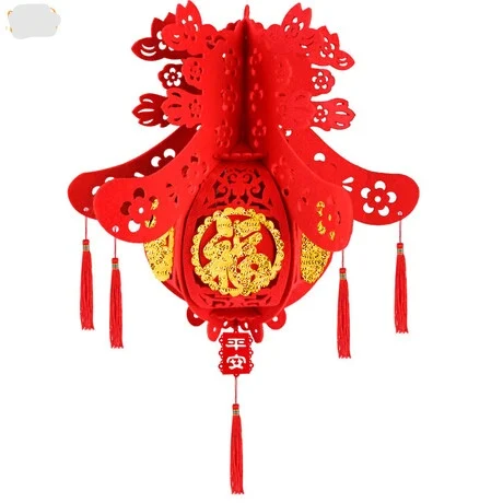 Праздничный фонарь, праздничные вечерние принадлежности, нетканый китайский фонарь, лампион, свадебный фонарь, e, новогодний фонарь, 35*43 см