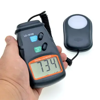 

High Accuracy 50,000 Digital Lux Light Meter Test Spectra Auto Range High Precision Digital Luxmeter Illuminometer