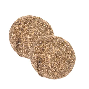 

Cat Natural Catnip Treat Favor Ball Cat Chasing Healthy Safe Edible Pet Toys Pet supplies cat snack grass ball