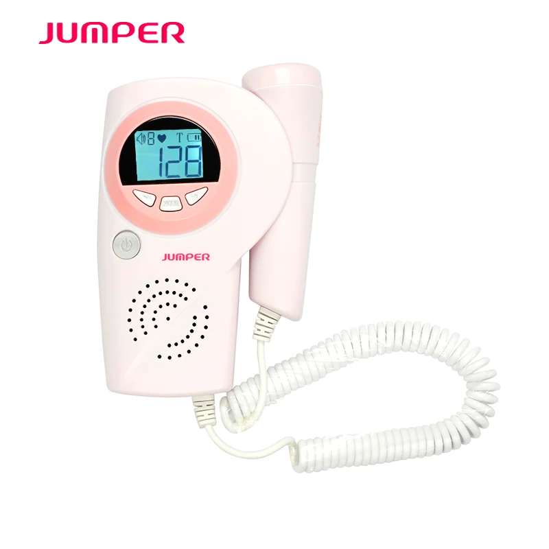 

pocket doppler fetal/ hospital ultrasonic test equipment JPD-100A CE ultrasonic Fetal Baby Heart Rate Monitor with AA*2 battery