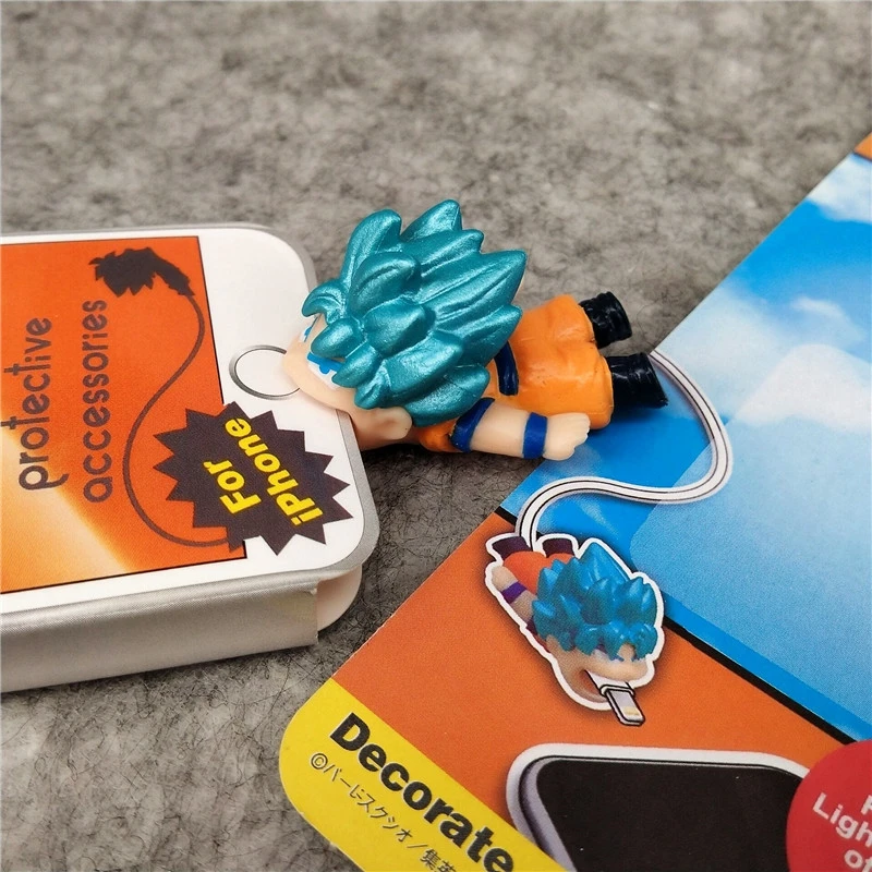 Мультфильм Dragon Ball кабель кусать Телефон протектор для iPhone игрушки аниме мультфильм характер кабель кусать Смешные персонажи-TOY145 - Цвет: TOY145-4