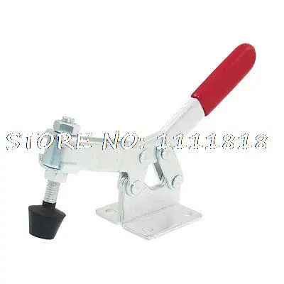 

Hand Operated Nonslip Handle Horizontal Toggle Clamp 182Kg 401Lbs 201C