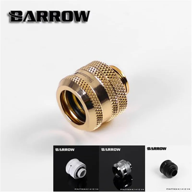 Жесткий Компрессионный фитинг Barrow G1/4 ''OD 12 мм 14 16 подключение ручной затяжки