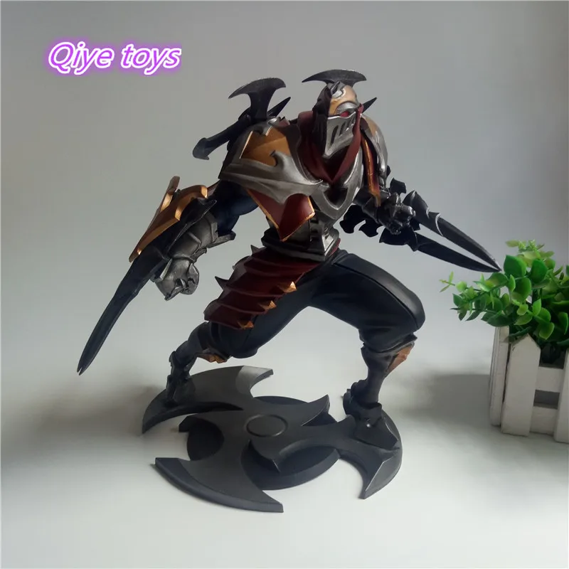 Aliexpress.com : Buy 21cm HOT Game LoL The Master of Shadows Zed PVC ... - 21cm HOT Game LoL The Master Of ShaDows ZeD PVC Action Figure Anime Figure MoDel Collection