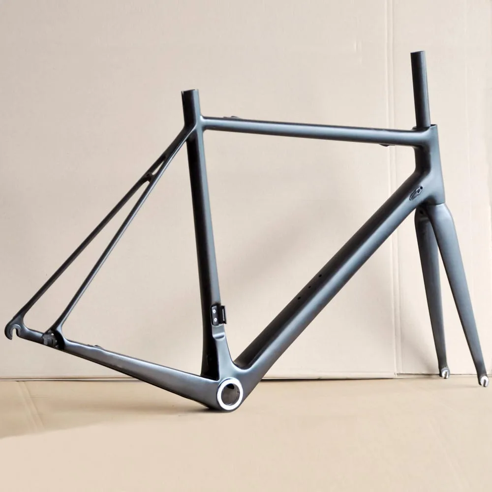 Top Super Light Full Carbon Fiber T1000 Carbon Road Frame Bike Frameset UD Matte BSA/BB30 Cycling Bicycle Parts FM066-SL 5