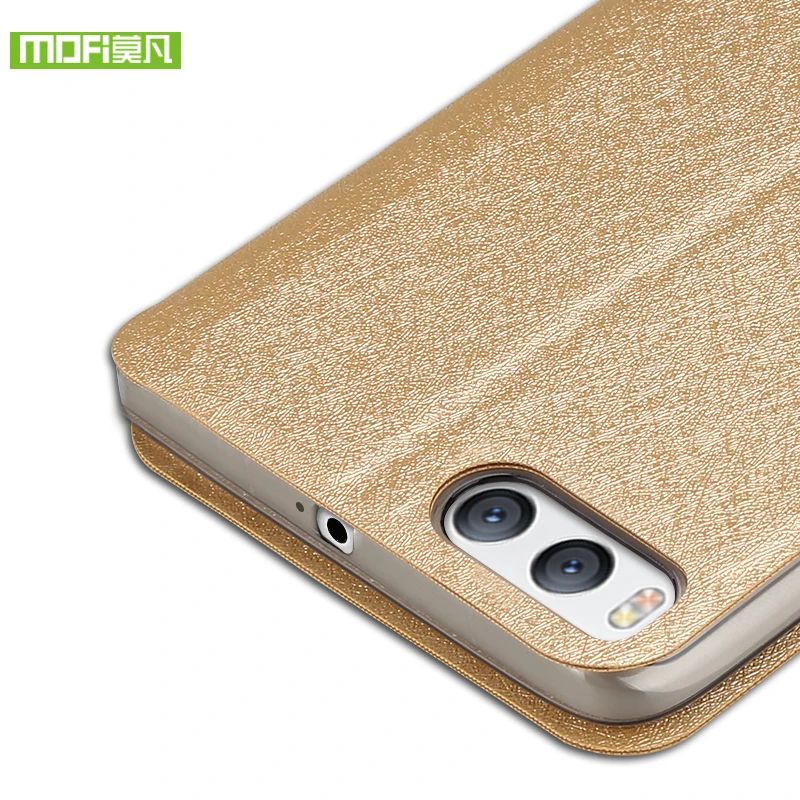 Funda Xiaomi Mi6 funda de silicona flip cuero original Mofi Xiaomi Mi 6 funda de lujo armadura mate a prueba de golpes Xiomi mi6 funda fundas